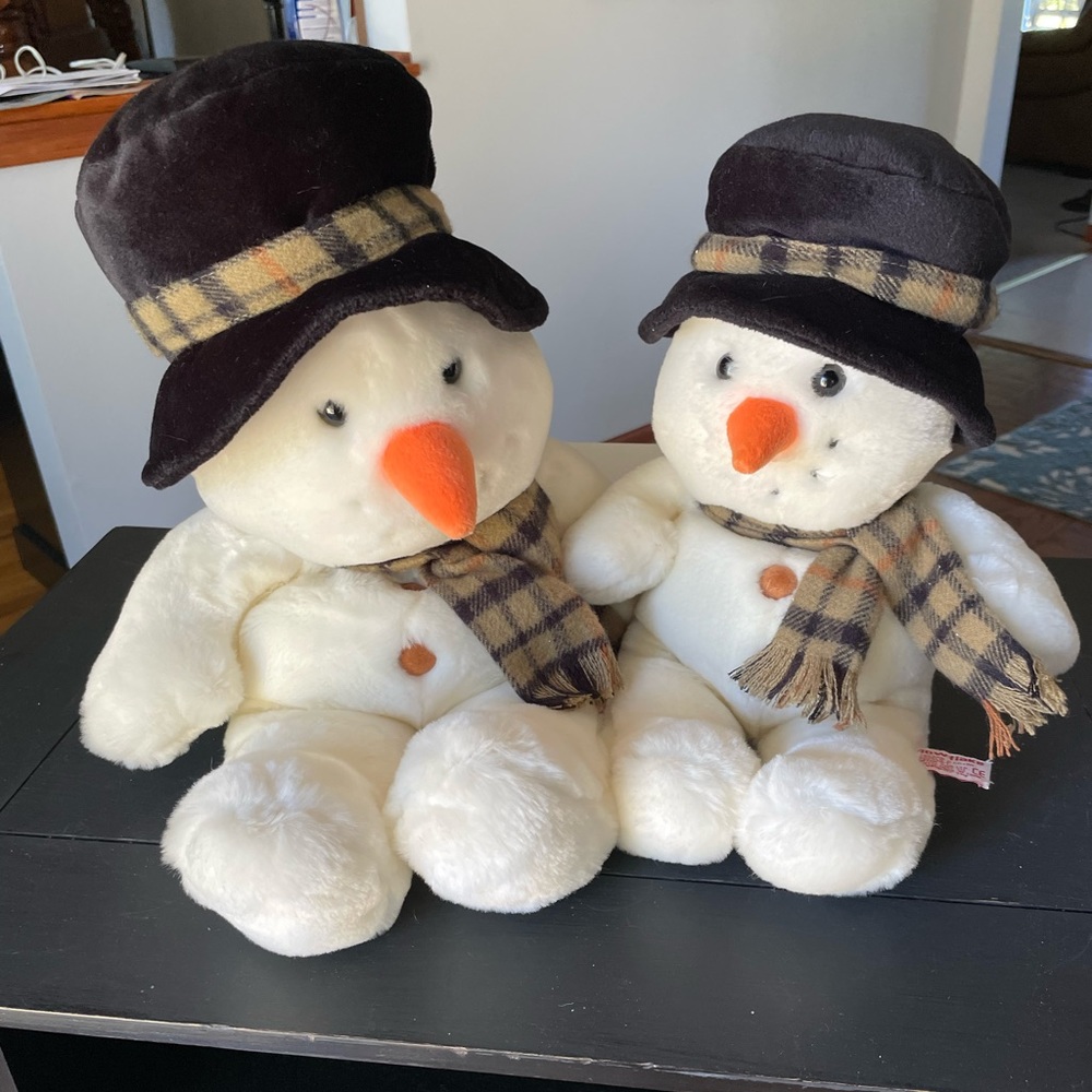 Russ Berrie & Co Snowflake Snowman Set